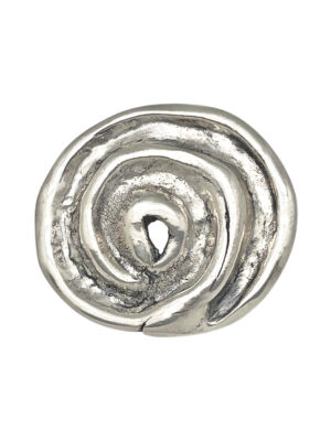 Broche Señales en plata 10µ diseño Gloria Mago envejecido vintage