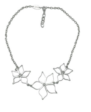 Collar Irregular Blom en plata 10µ 40cm cadena.