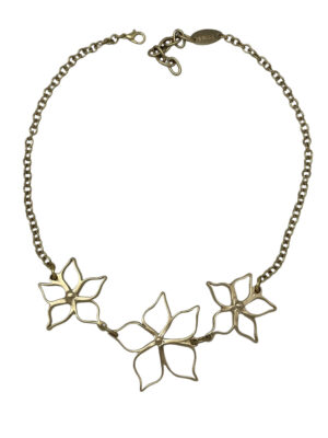 Collar Irregular Blom en dorado 40cm cadena.