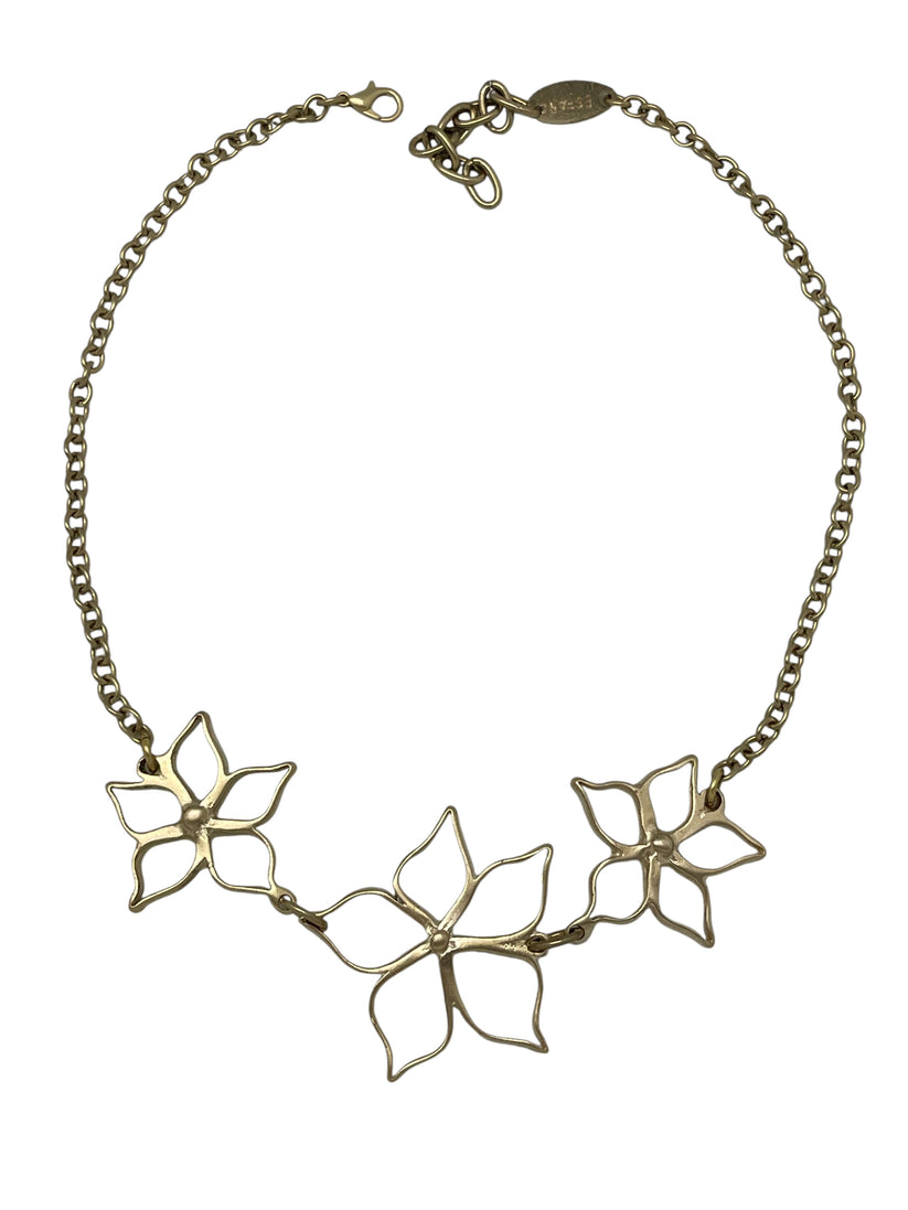 Collar Irregular Blom en dorado 40cm cadena.