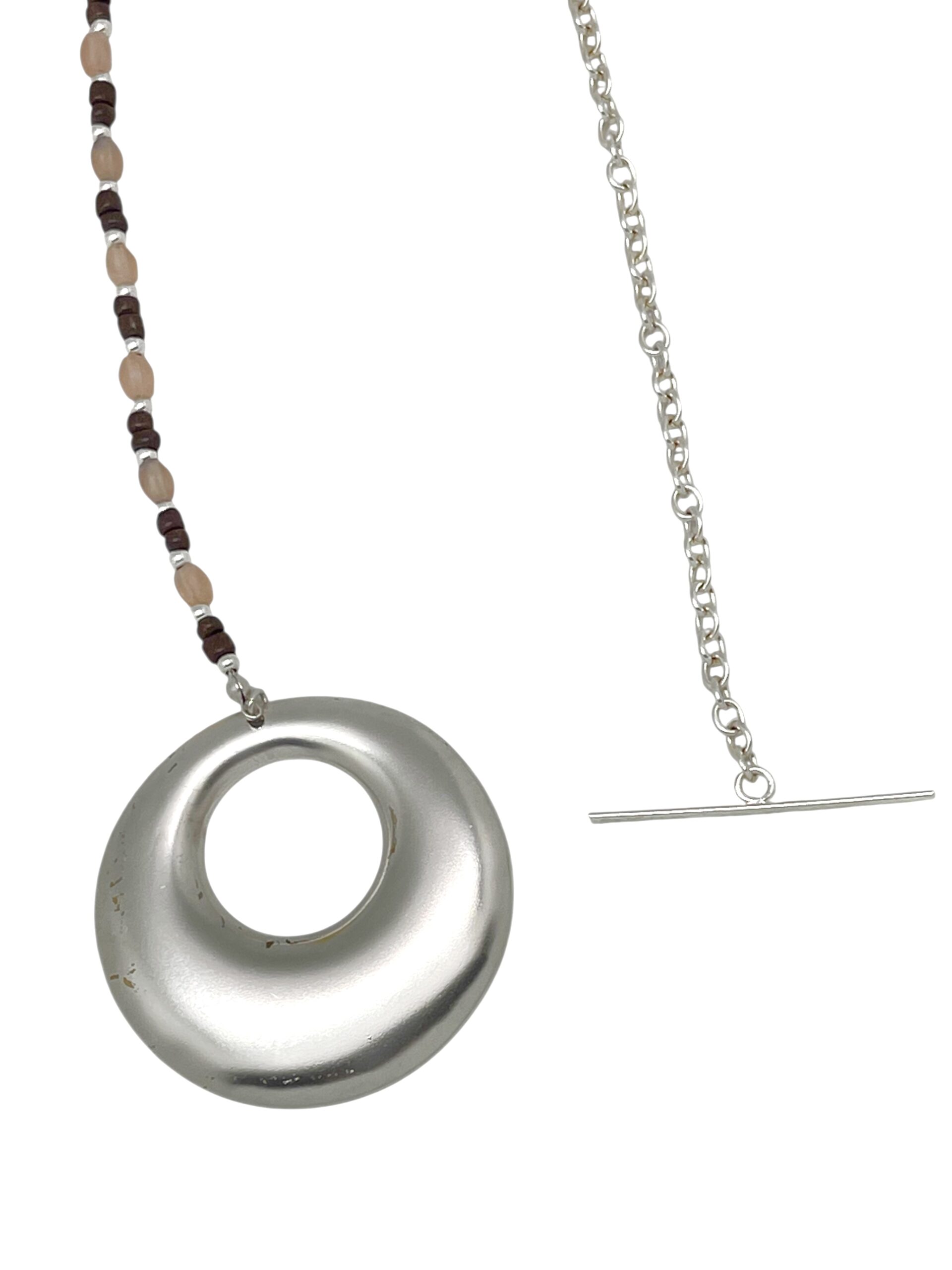 Collar MyHole en plata 10µ y rosas - Imagen 3