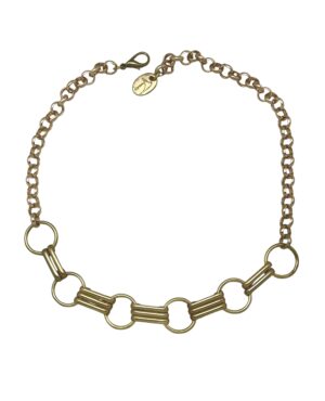 Gargantilla Total For U en dorado-laton