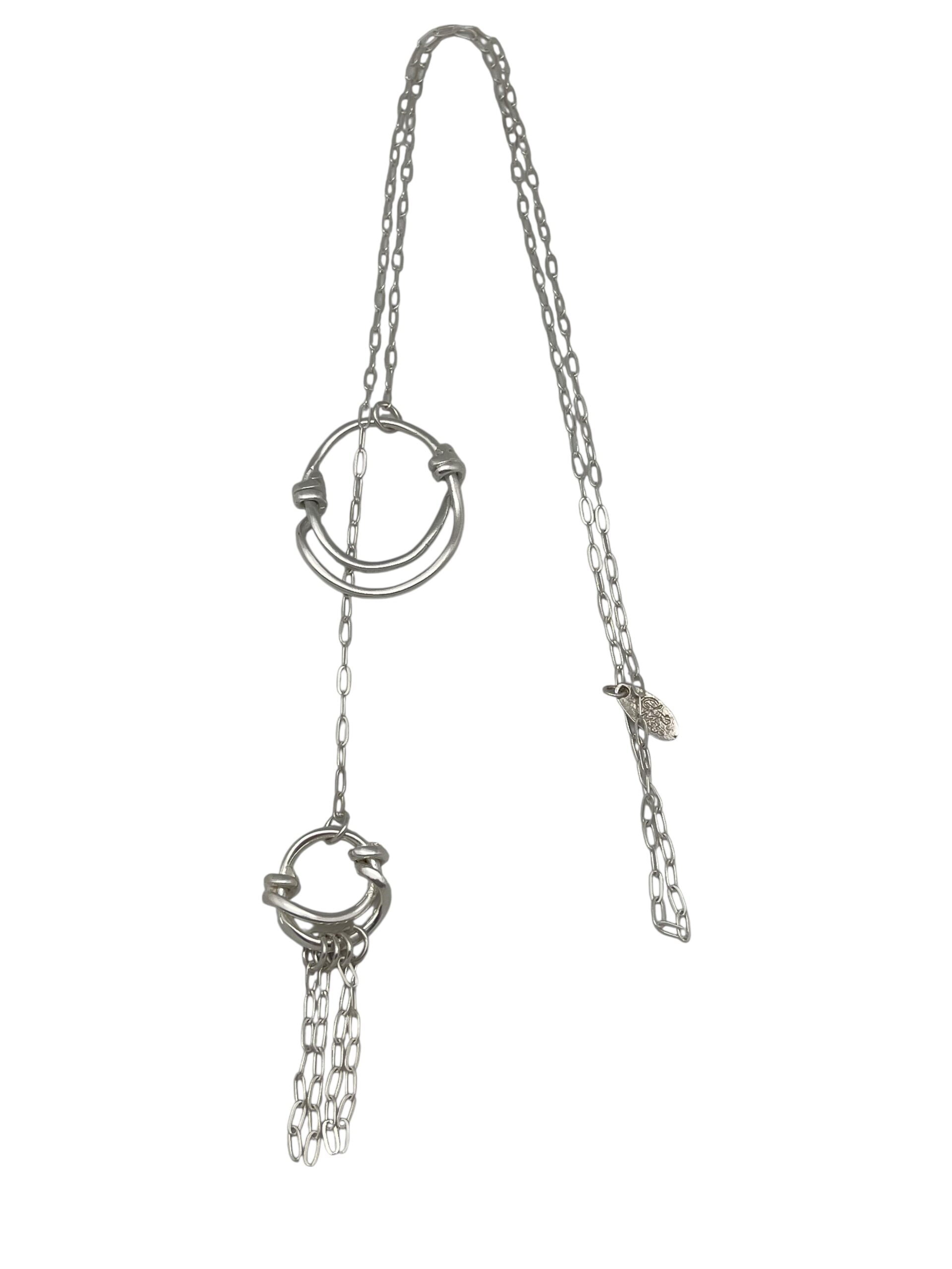 Collar Me Engancho en cadena y plata 10µ - Imagen 2