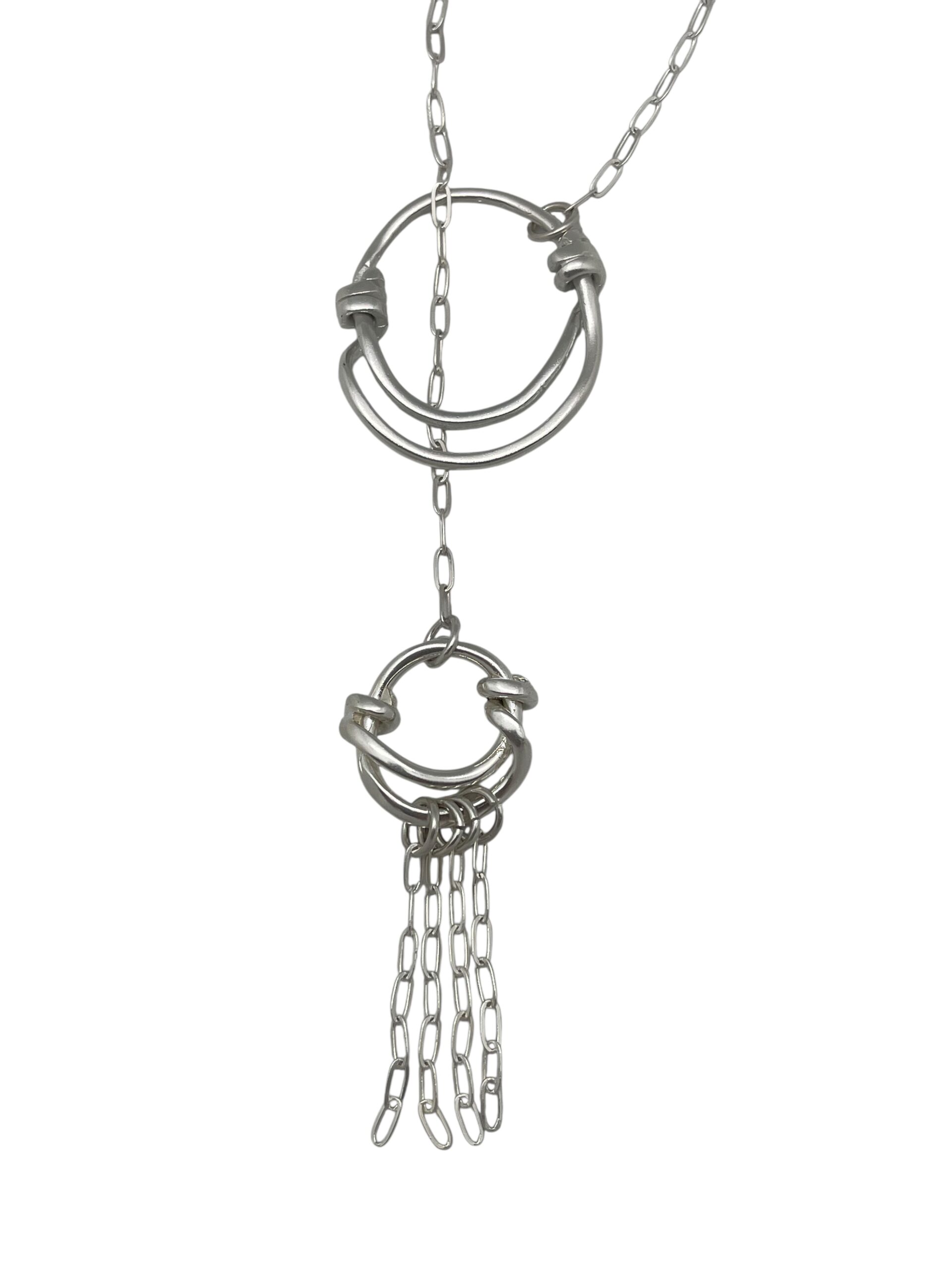 Collar Me Engancho en cadena y plata 10µ - Imagen 4