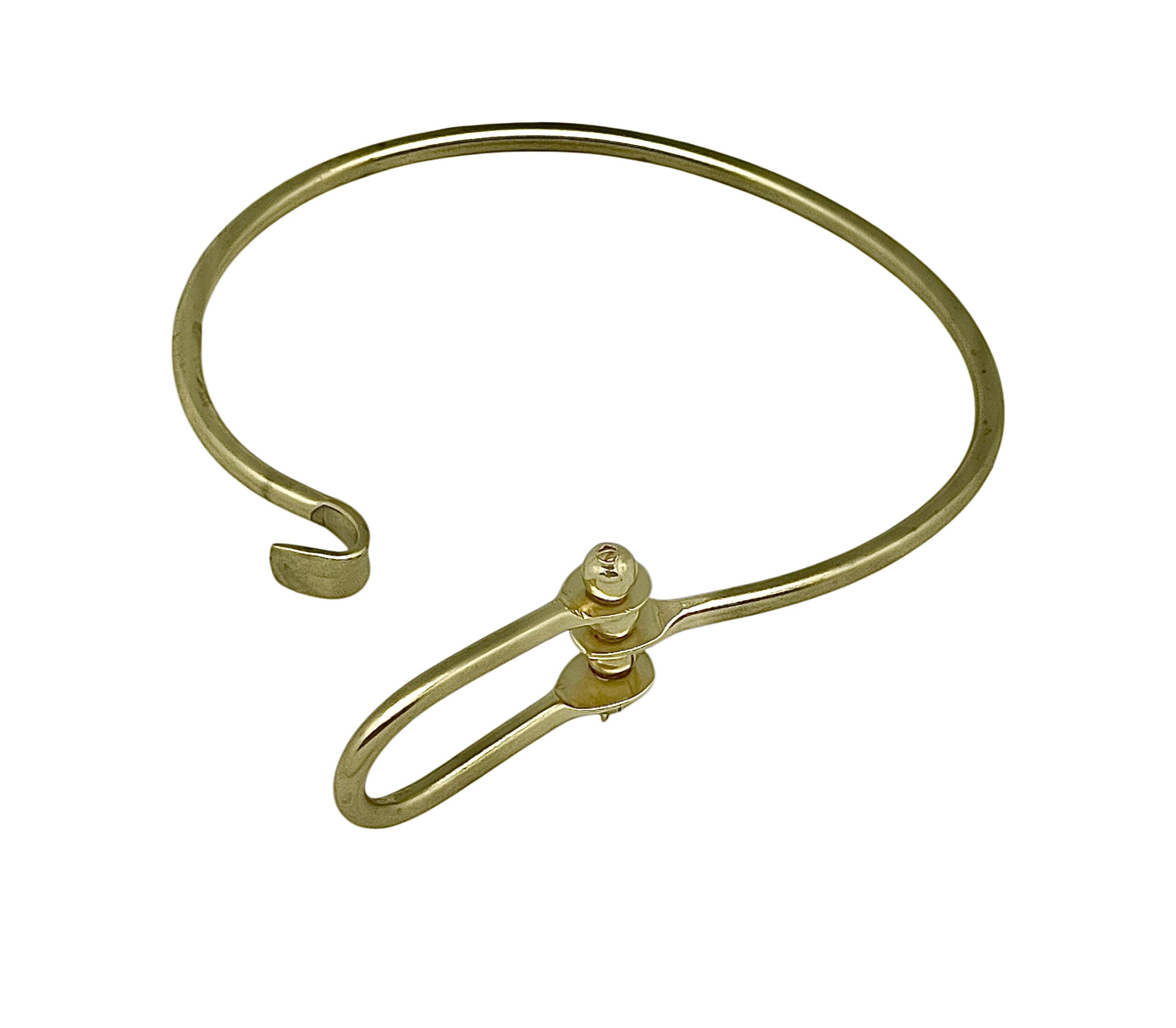 Pulsera Icon en latón chapado dorado - Imagen 3