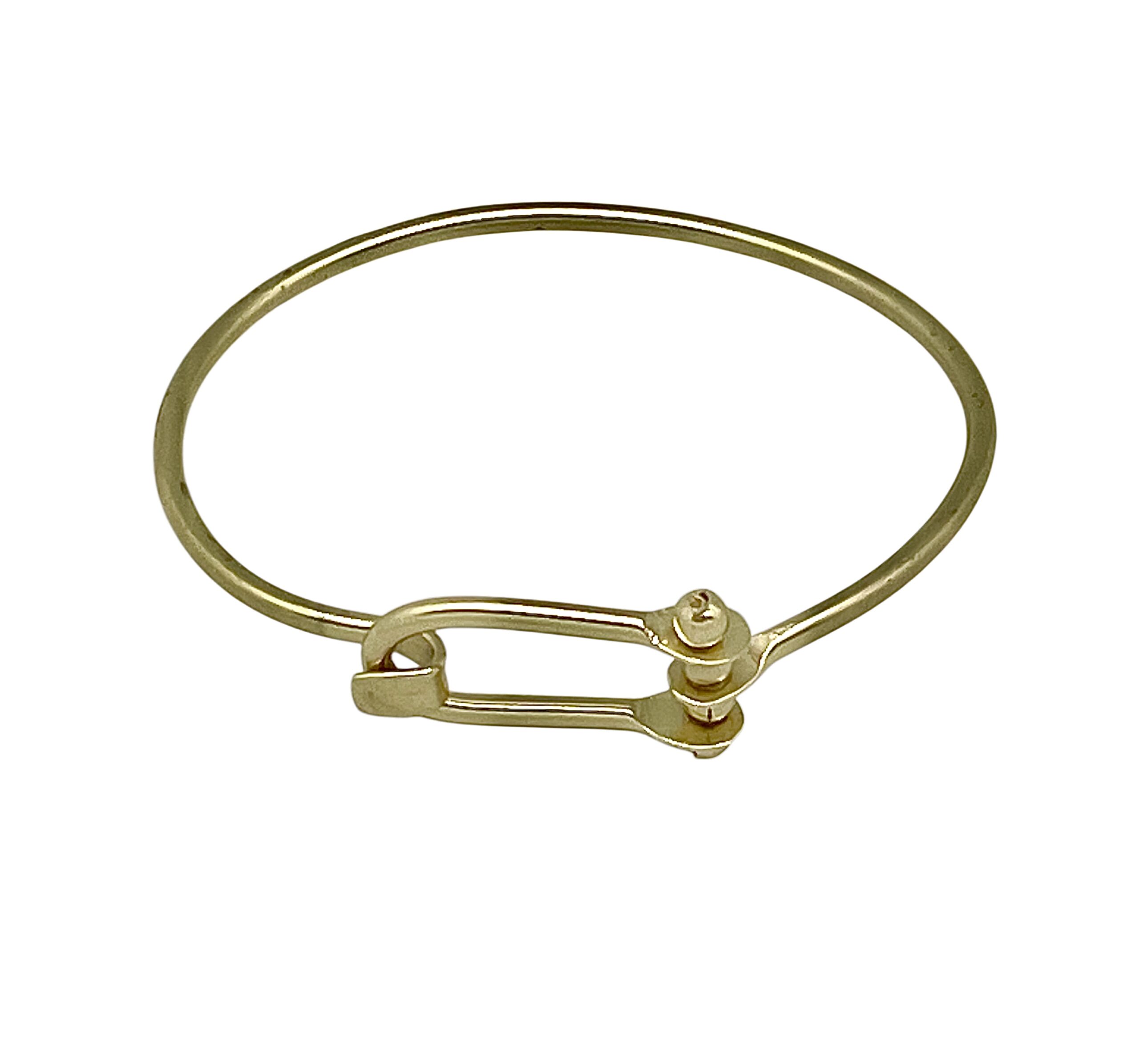 Pulsera Icon en latón chapado dorado - Imagen 5